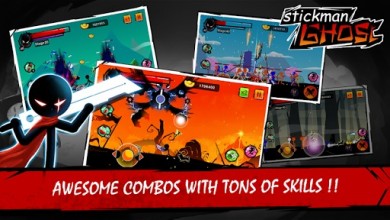 Stickman Ghost: Ninja Warrior [ВЗЛОМ: бесплатный шопинг] v 1.9 скриншот №1