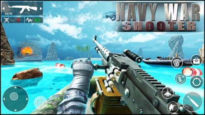 Navy Gunner Shoot War 3D / дельта война screenshot №5