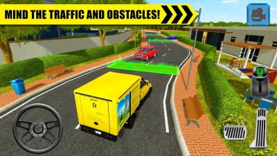 Truck Driver: Depot Parking Si screenshot №4